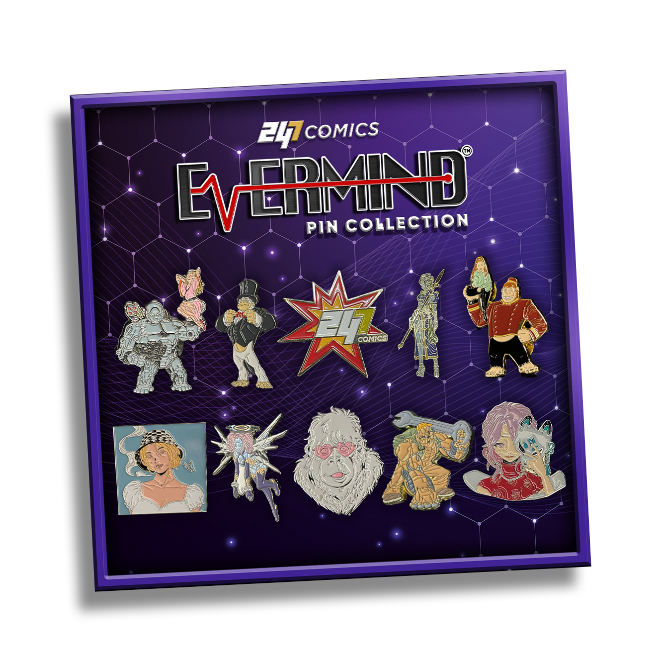 Evermind Collectible Pin Set 2024