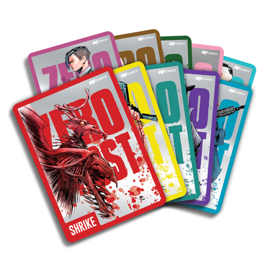 Zero Ghost Metal Character Cards - COMPLETE SET