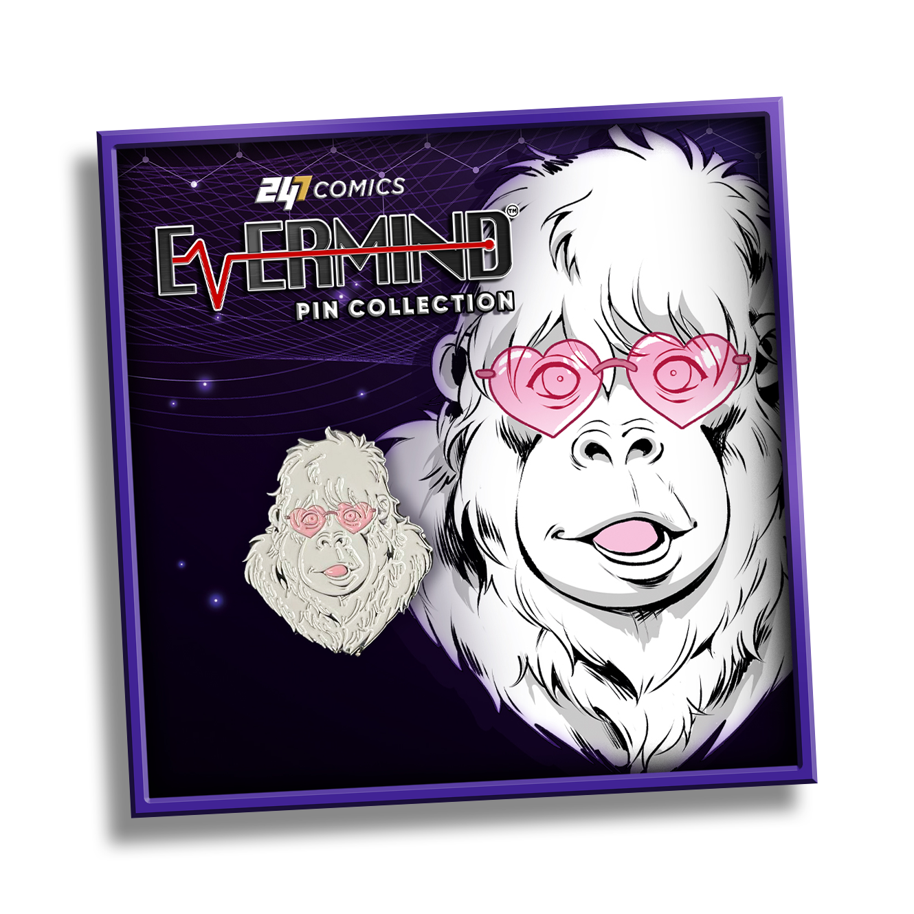 Evermind Blizzard Bobo Collectible Pin